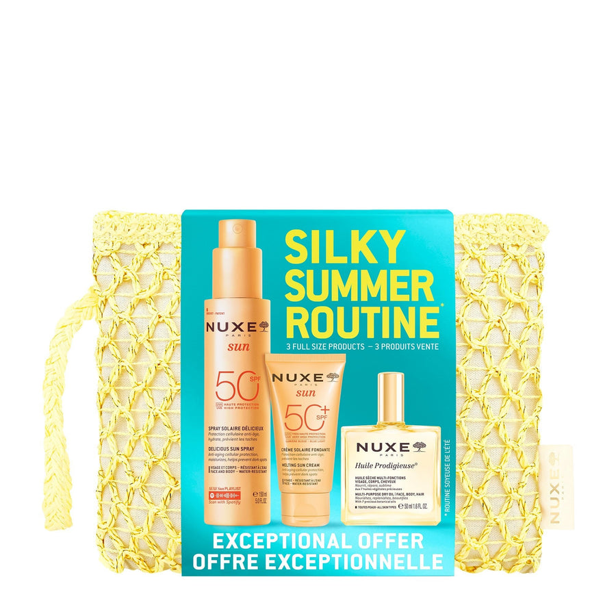 Routine soyeuse d'été