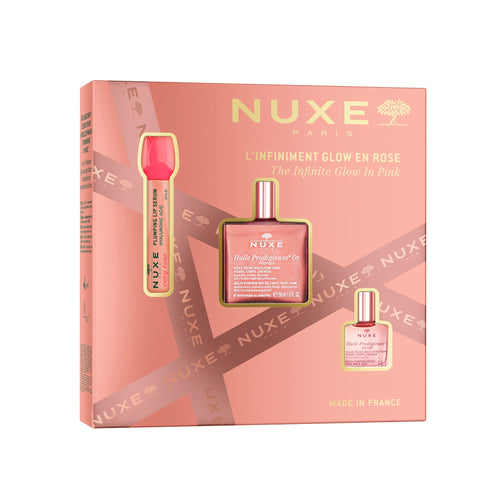 Coffret Noël L'Infiniment Glow en Rose