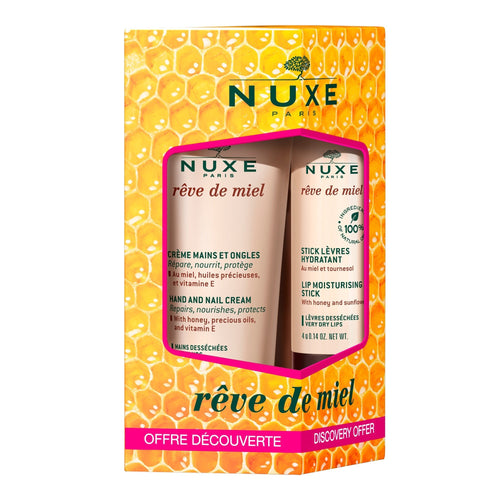 Duo gourmand Mains & Lèvres Rêve de Miel