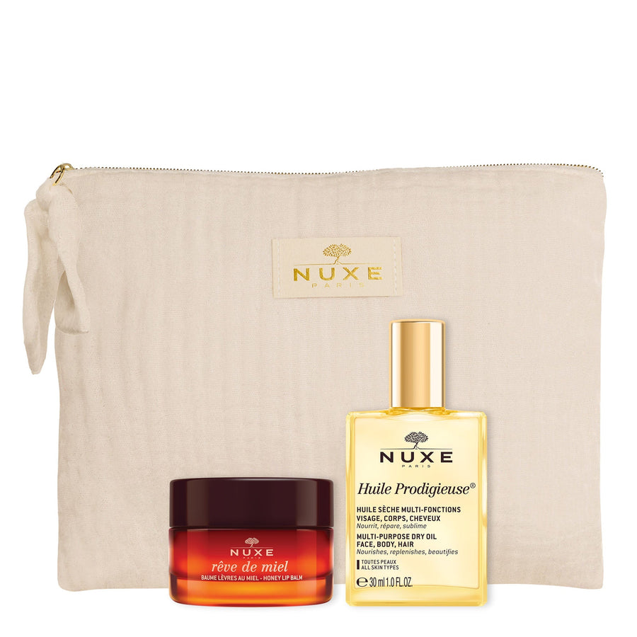 Duo Iconic, Huile Prodigieuse® and Baume Lèvres EN