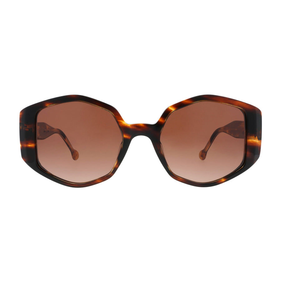 Lunettes de soleil Iconic Amande - Ecaille Marron et Miel