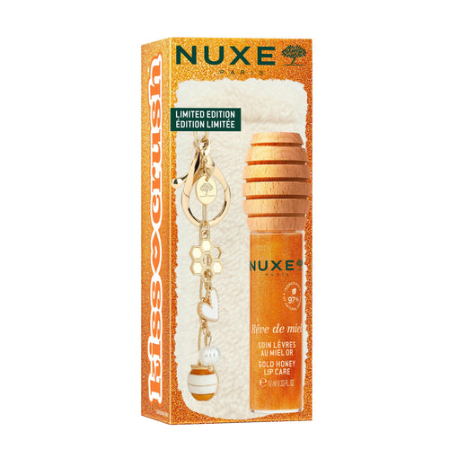 Soin Lèvres au Miel Or avec étui & charms